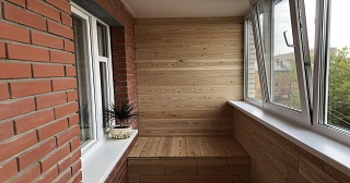 Отделка, остекление, утепление балконов в Жигулевске от 212 руб. м/2.